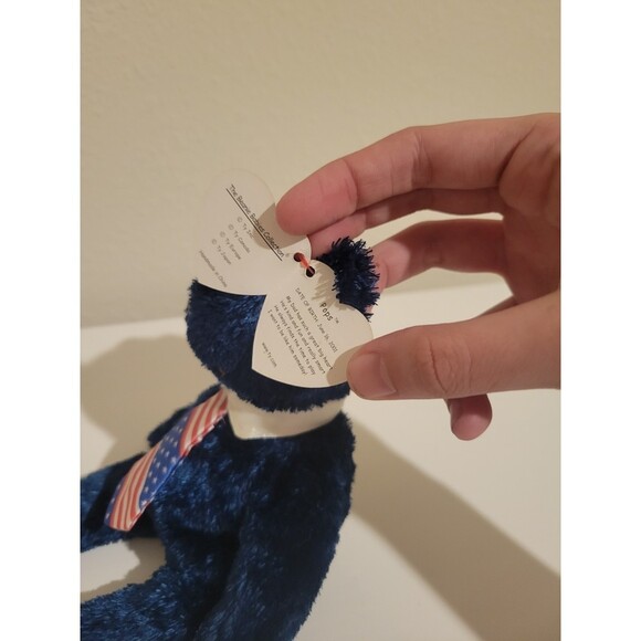 TY Beanie Baby Pops Father's Day 2002 Blue New with Tags - Picture 2 of 5